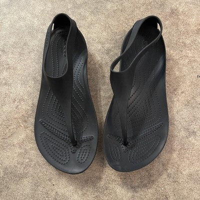 womens crocs serena flip