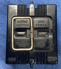 76581 BULDOG PULLOUT Uchwyt bezpiecznika szeregowego 60 A Uchwyt 2-biegunowy PRZEŁĄCZNIK BEZPIECZNIK