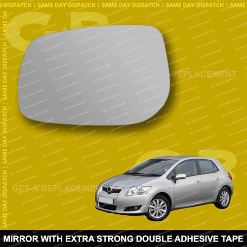 For Toyota Auris wing mirror glass 0612 Left Passenger side Spherical