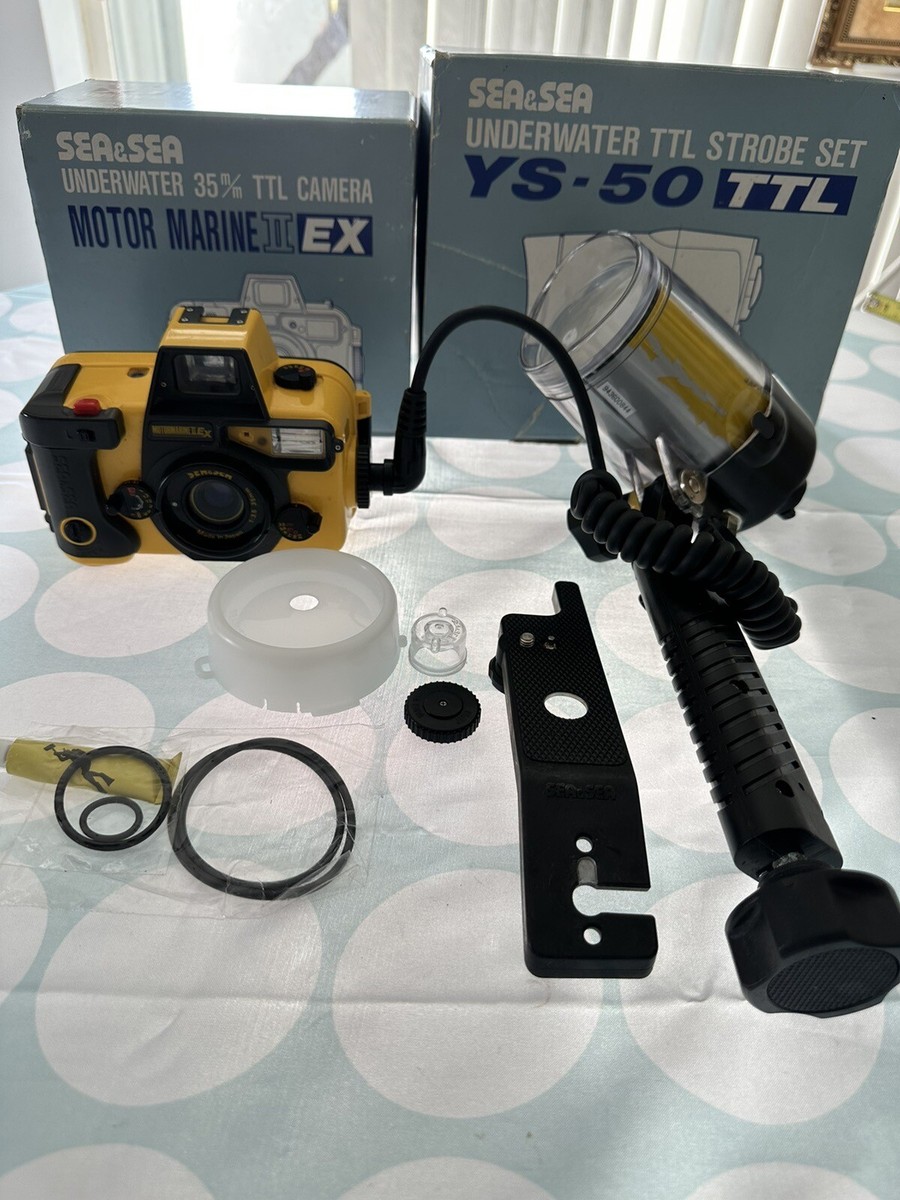 Sea & Sea Motormarine II Ex Underwater 35mm Film Camera With YS-50 