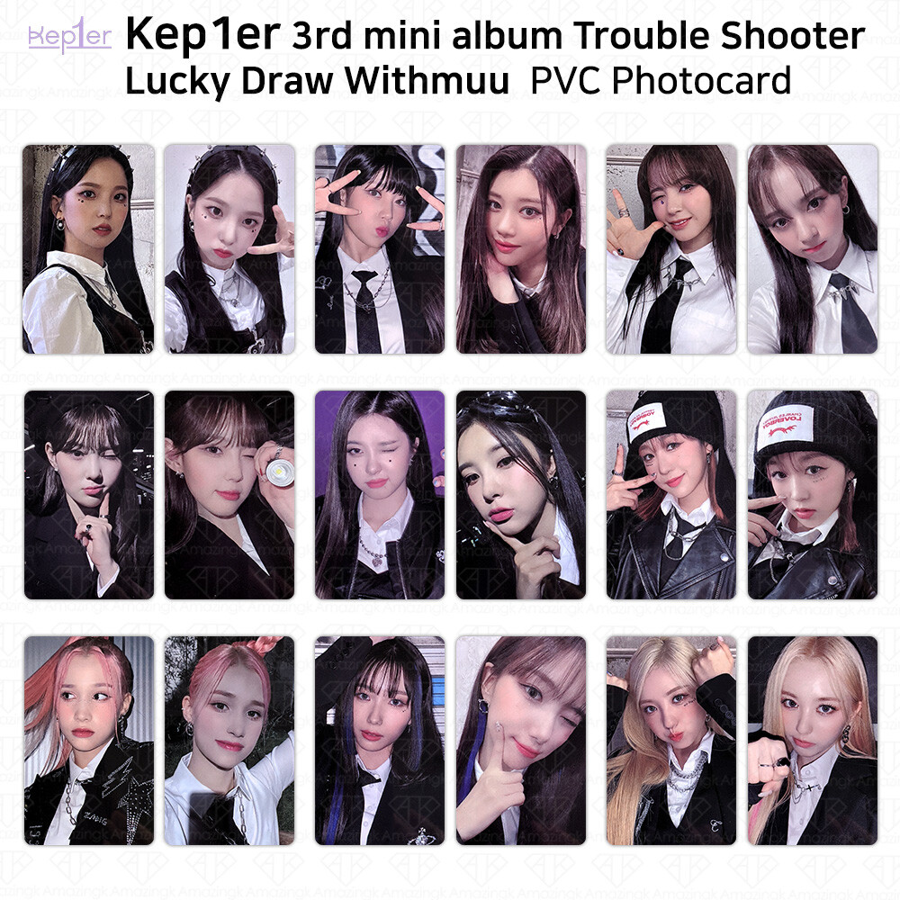Kep1er 3rd Mini Album Troubleshooter Lucky Draw PVC