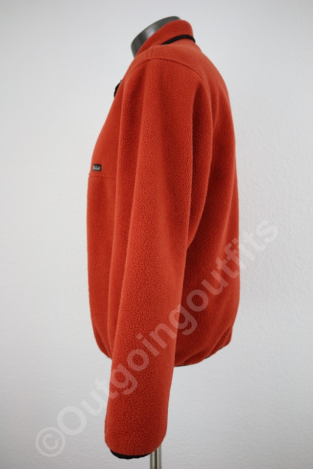 Woolrich Men's Long Sleeve Fleece Pullover 1/4 Snap Jacket Size M eBay