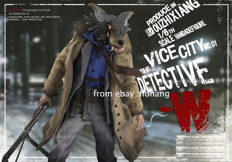 COOMODEL X 1/6 NO.VC001 Action Figure Vice City Detective W