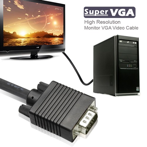 10M/8M/3M Long VGA to VGA Cable PC Computer Laptop to Projector LCD Monitor TV - Picture 5 of 10