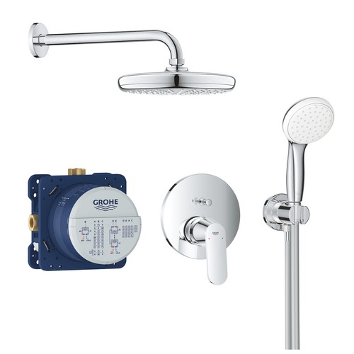 GROHE EUROSMART COSMOPOLITAN PERFECT SHOWER SET WITH TEMPESTA 210