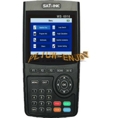 SATLINK WS-6916 DVB-S/S2 HD Satellite Finder Meter with MPEG-2 