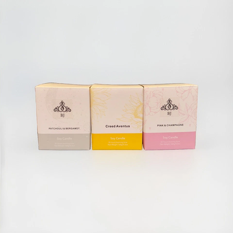 Creed Aventus, Pink & Champagne, Patchouli & Bergamot Candles -Free Shipping - Image 4 of 4