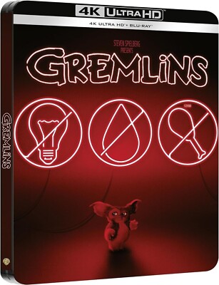Gremlins 4K Ultra HD Blu-Ray Limited Collector's Edition Metallgehäuse SteelBook