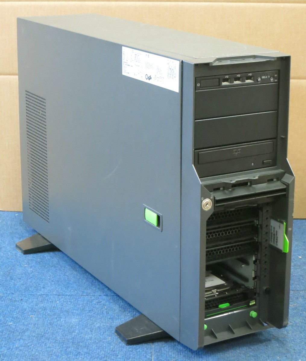 Fujitsu Primergy TX300 S5 2x Xeon Quad Core E5540 1x146GB 15k 8GB