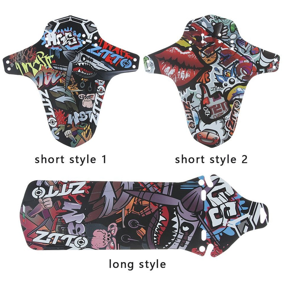 Bicycle Parts Mud Removal MTB Bike Fender Front/Rear Bicycle Mudguard