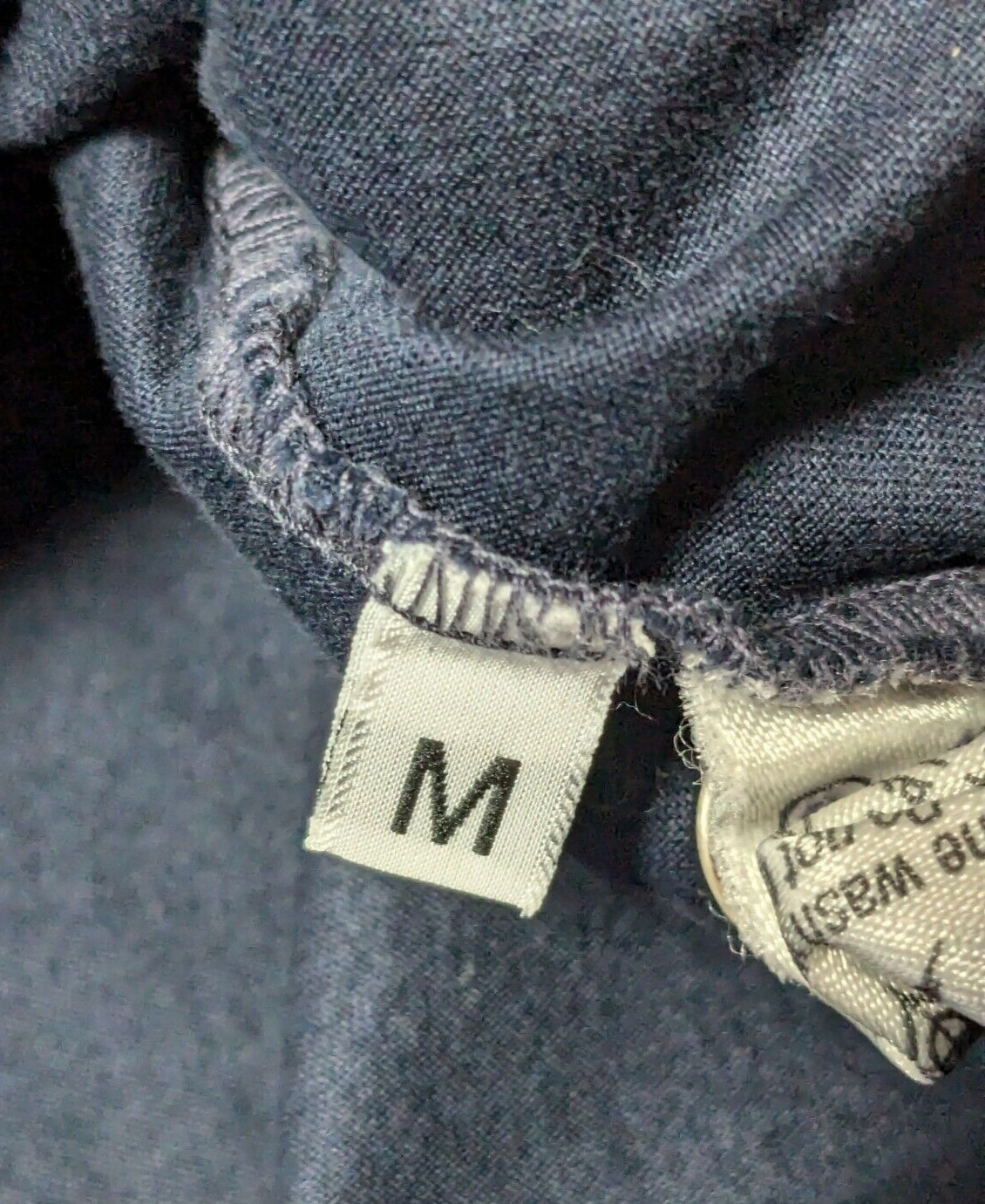 HUGO BOSS GOLF Men Medium Navy GRAYHAWK GOLF CLUB Polo Shirt Made In Italy thumbnail 8