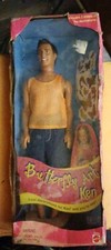 Vintage 1998 Butterfly Art KEN with tattoos.