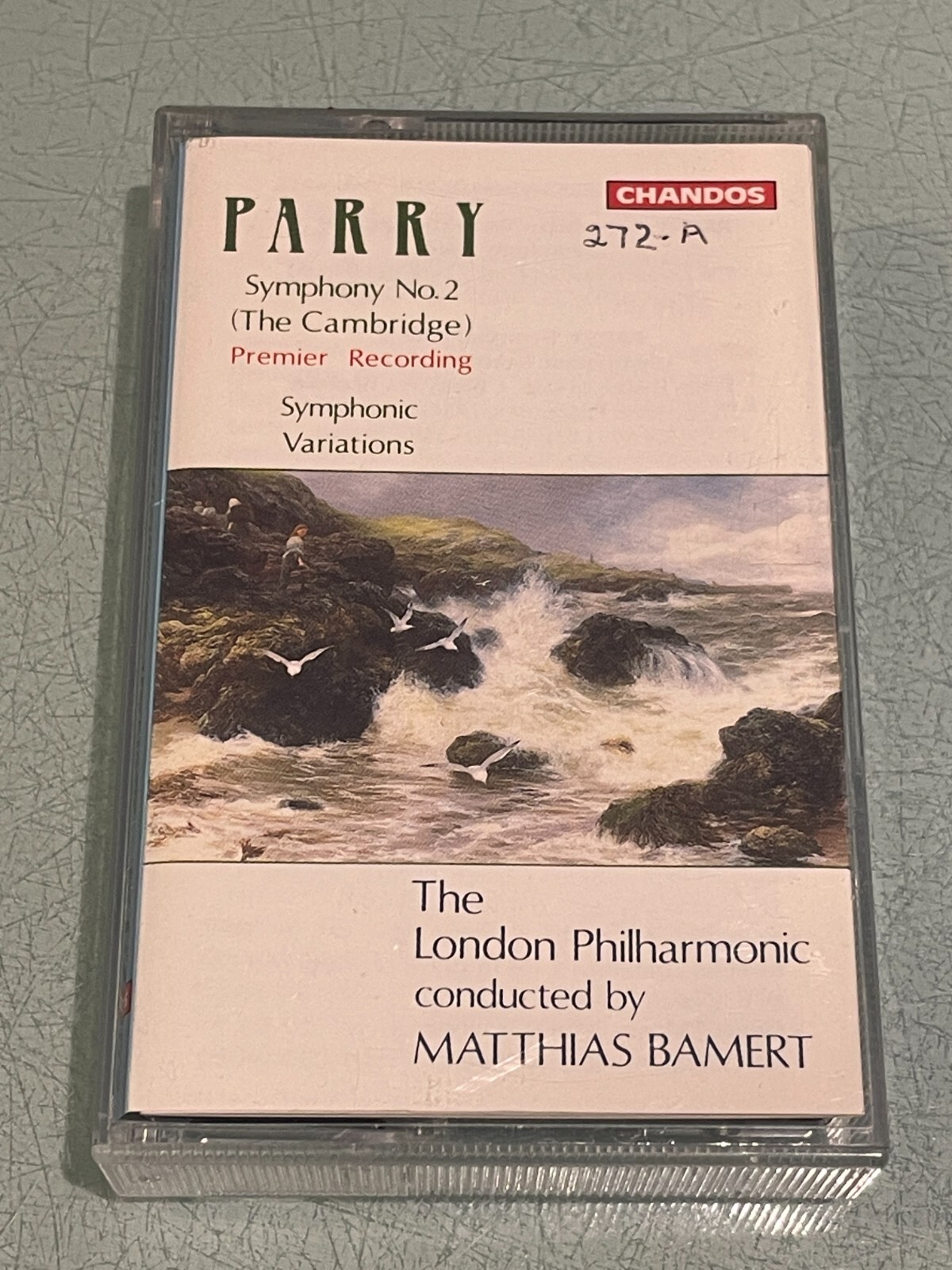 Sir Charles Parry - Symphony No. 2 - Audio Cassette Tape Album - 1991 Chandos