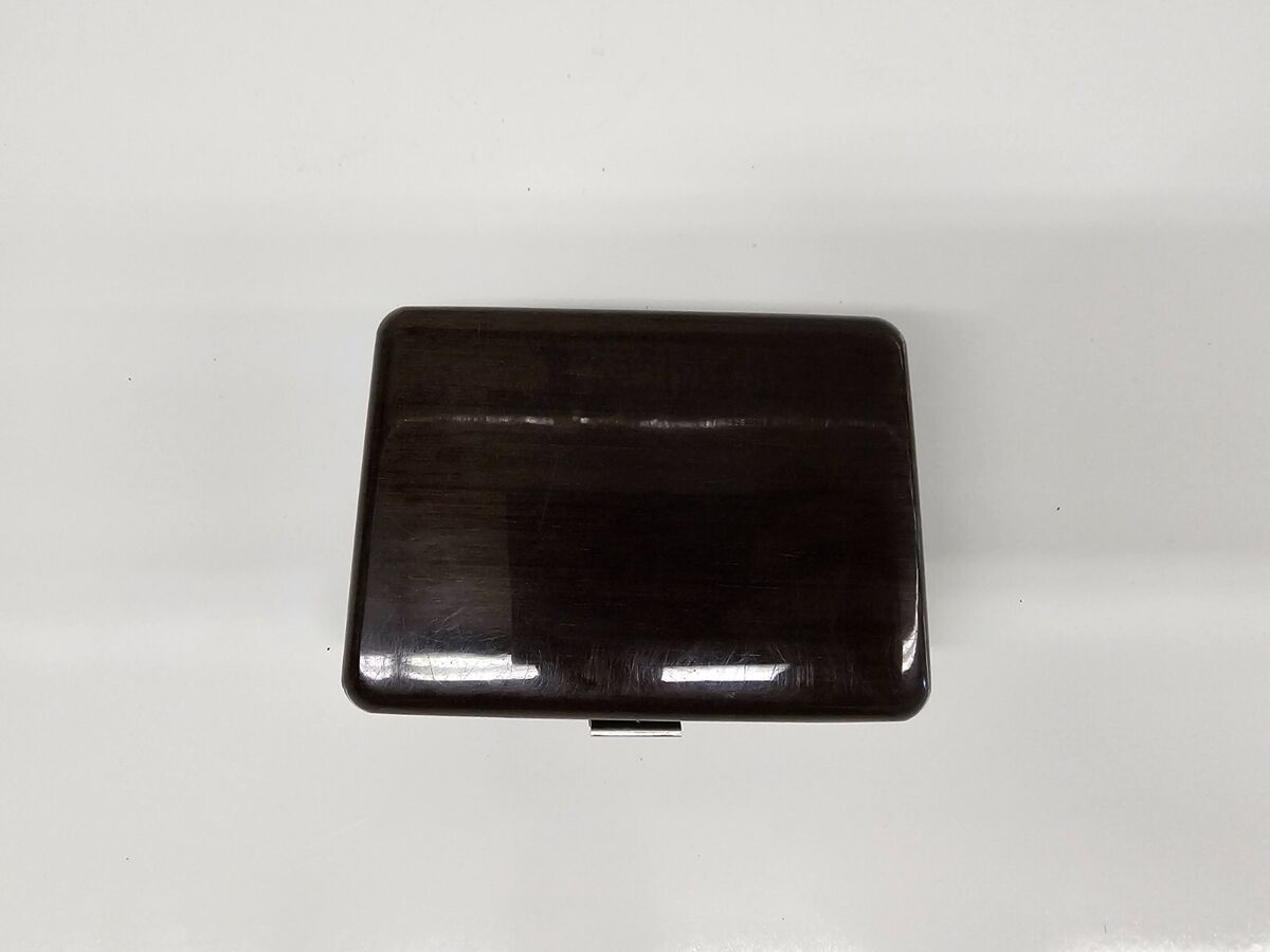 03-14 Volvo XC90 Rear Center Console Ash Tray Dark Wood 03-14 Volvo XC90 Rear Center Console Ash Tray Dark Wood