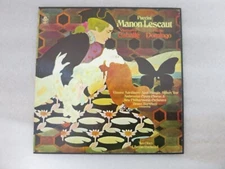 Giacomo Puccini's MANON LESCAUT 2 LP Vinyl Set Placido Domingo