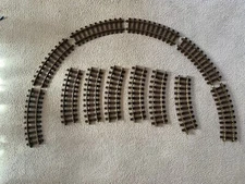 LIONEL 4’ DIAMETER 1 GAUGE G GAUGE LOT OF 12 PIECES CURVED 30° TRACK FULL CIRCLE