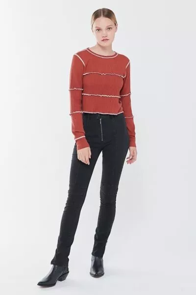Bdg seamed hotsell high rise jean