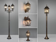 Nostalgische Außenlampen Rostoptik zur Gartenbeleuchtung & Fassadenbeleuchtung