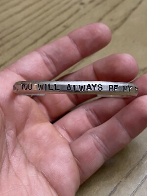 Personalisiert Alita Sterling signiert ''Martin You Will Always Be My Best Friend''