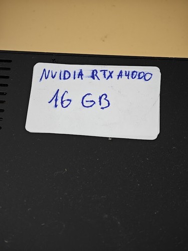 NVIDIA RTX A4000 16GB Graphics Card - Used, Scratches, Defects - Afbeelding 2 van 7