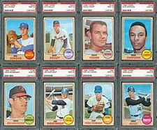 1968 Topps Baseball PSA GRADED! - *** Pick A Card ***