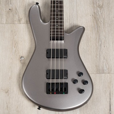 Spector NS Ethos 4 HP Bass, Ebony Fretboard, Gunmetal Gloss