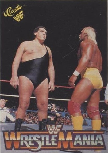 1990-91 Classic ANDRE THE GIANT WWF Wrestling GOLD Card Signature