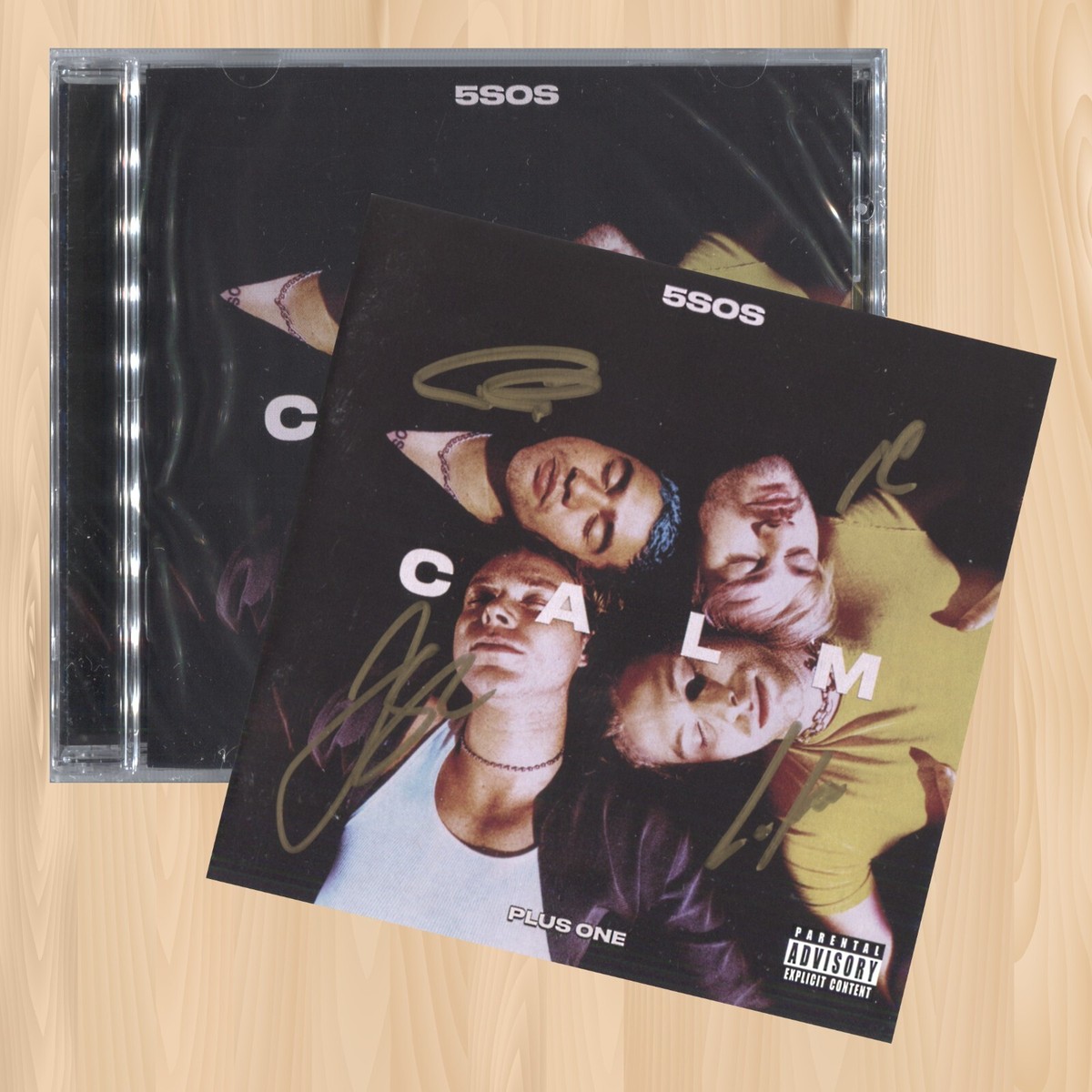 AUTOGRAPHED---- 5 Seconds of Summer CALM Plus One 5SOS CD Kill My