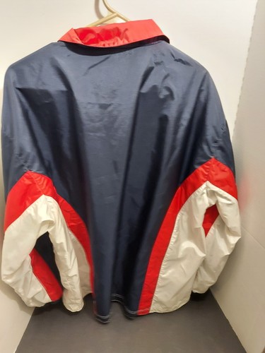 Fila Large Spell Out Coloblock Lined Windbreaker Jacket Vintage 90s USA Colors - Picture 9 of 11