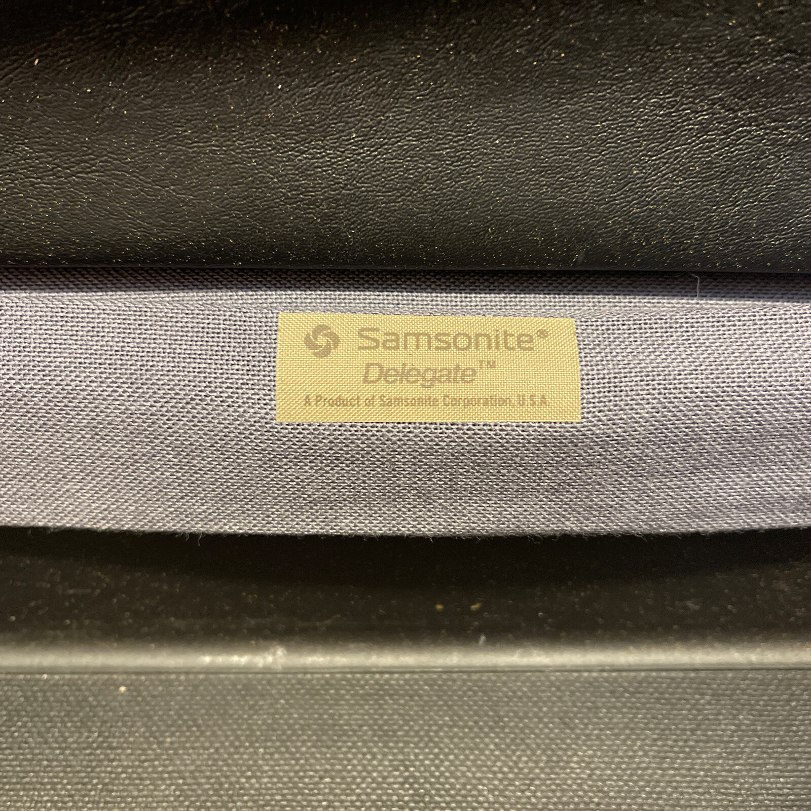 Samsonite Briefcase 007 Attache Vintage Hard Shell Bl… Gem