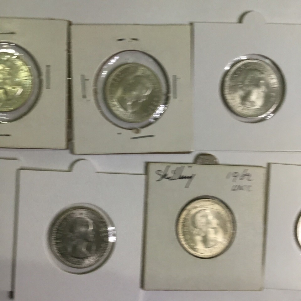 1962 SHILLING 50 Silver AUSTRALIA UNC QEII in 2x2 coin holder eBay