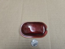 Pontiac 1937 1938 Red Glass Vintage Taillight Tail Light Tail Blinker Lens 331
