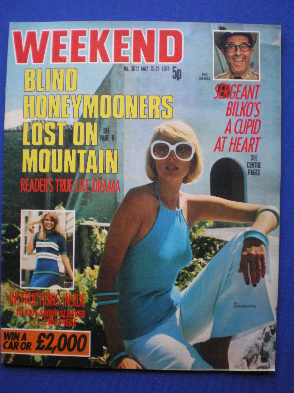 Weekend Magazine Phil Silvers Jill Kennington 15th May 1974 Ebay