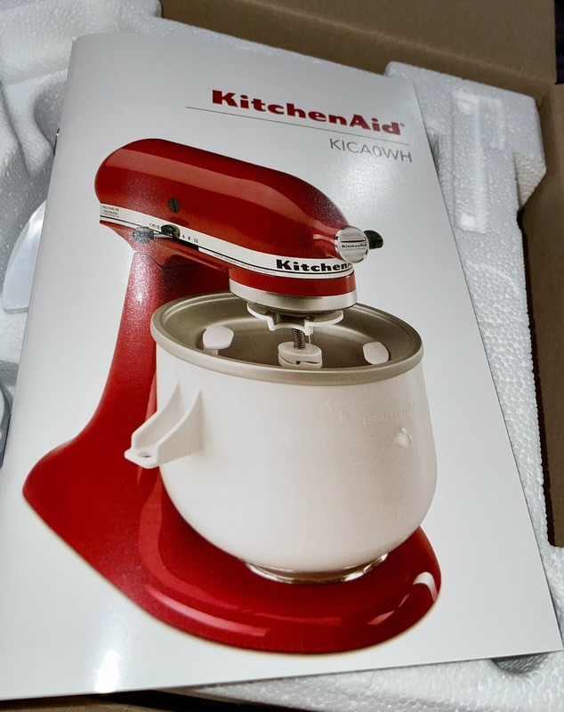 NIB Kitchen Aid Stand Mixer Ice Cream 🍨 Maker Attachment Perfect For Summer