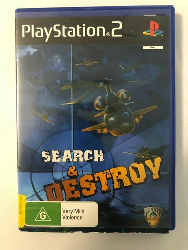 Seek And Destroy Sur PS2 - PAL - Complet - Bon état - Jeu D’action