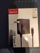 Switch charger USB Type-C AC Adapter compatible with Nintendo Switch/Lite 