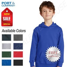 Port  Company Youth Pullover Hooded Sweatshirt Fan Favorite Fleece M-PC850YH