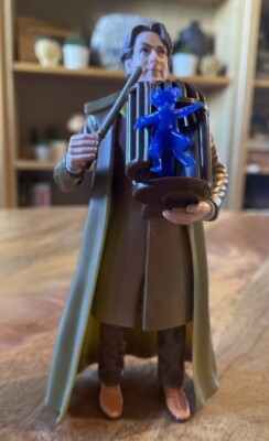 Professor Lockhart Action Figure Harry Potter 2002 Mattel New OOB Cornish Pixie