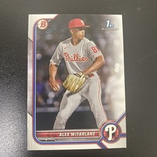 2022 Bowman Draft Paper Base #BD-117 Alex McFarlane - Philadelphia Phillies