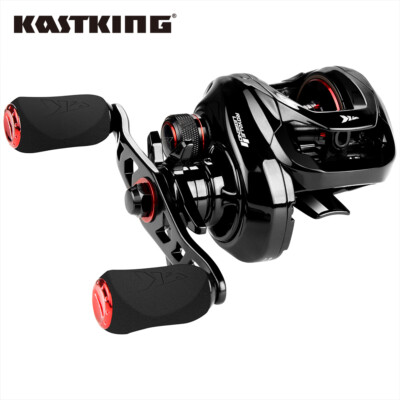 KastKing Reel Royale Legend II 7.2:1 Right-Handed Black Baitcasting Reel