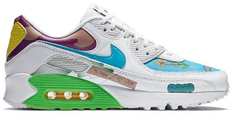Nike Ruohan Wang x Air Max 90 Flyleather Multicolor for Sale