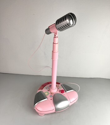 ELC Kids Karaoke Machine with Microphone And Adjustable Stand Pink
