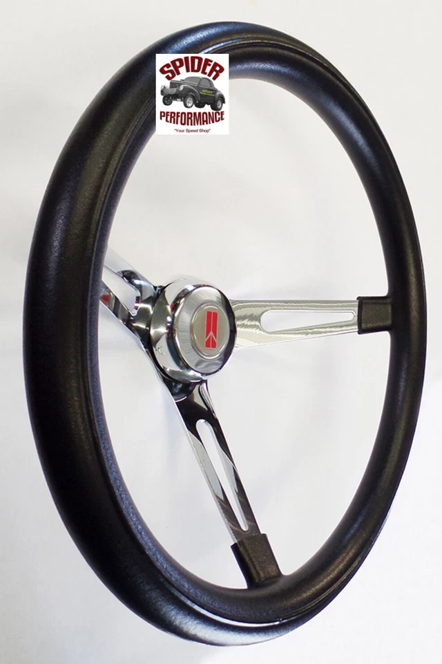 Oldsmobile 1969-1989 volante 15" muscle car cromado Foto 2 de 4