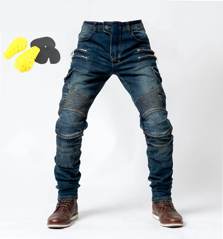 Men eBay Fit Racings Denim | Stretch Jeans Riding Slim Biker Pants Motorcycle Trousers