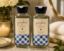 2 BATH BODY WORKS GINGHAM BODY WASH shower gel 10 OZ BOTTLES