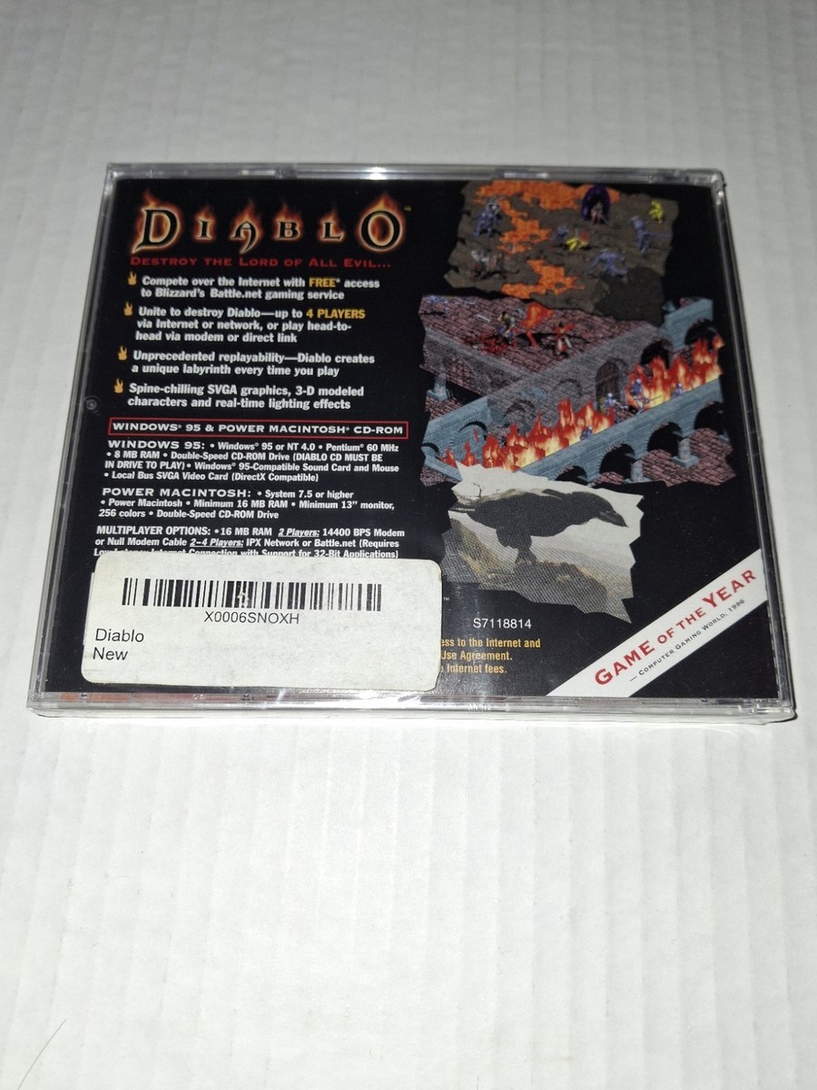 Diablo (PC, 1996) for sale online | eBay