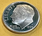 1994-S Silver Proof Roosevelt Dime. 90% Silver. Free Shipping!