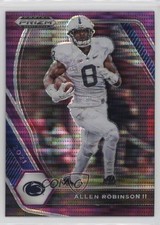 2021 Panini Prizm Draft Picks Purple Pulsar Prizm 6/25 Allen Robinson II #41 n0c