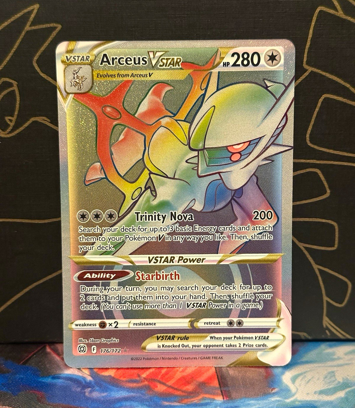Arceus VSTAR 176/172 SWSH Brilliant Stars 