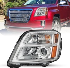 Fits For 2016 2017 GMC Terrain Headlight Assembly Halogen OE Style SUV SL/SLT/